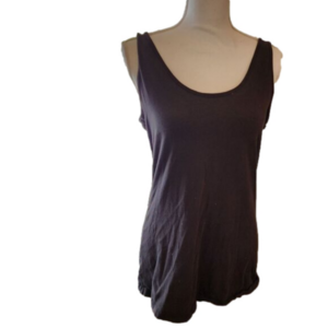 Maurice black tank top